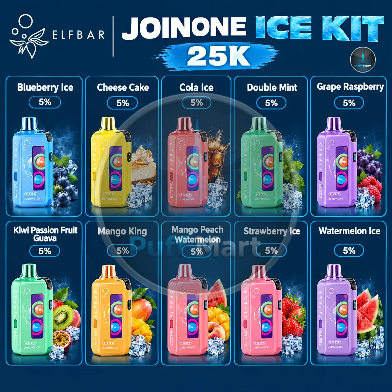 ELFBAR JOINONE ICE KIT 25K