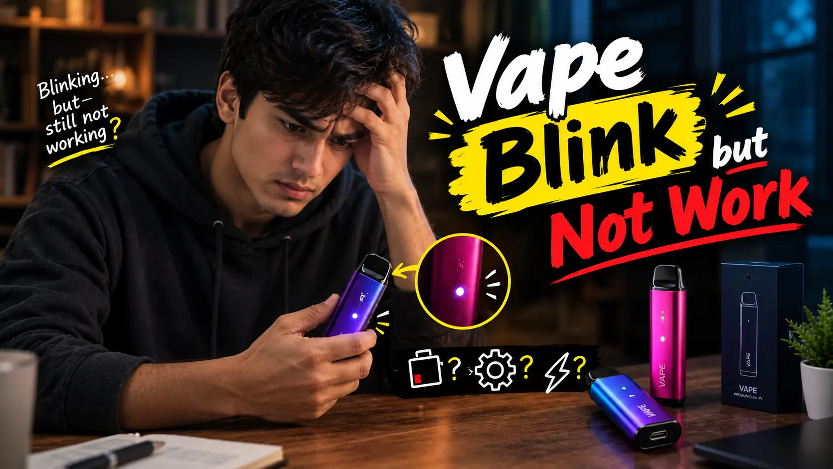 Why Does a Vape Blink but Not Work