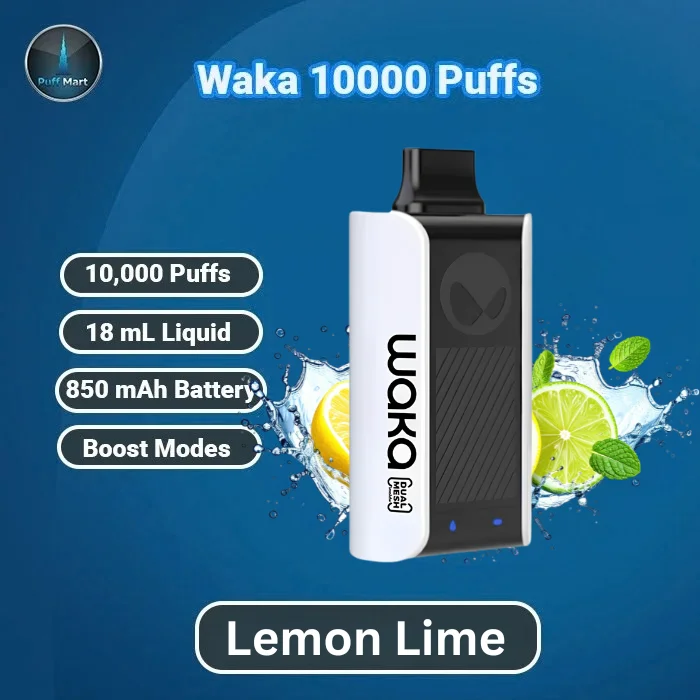 Lemon Lime WAKA SoPro 10000 Puffs Disposable Vape